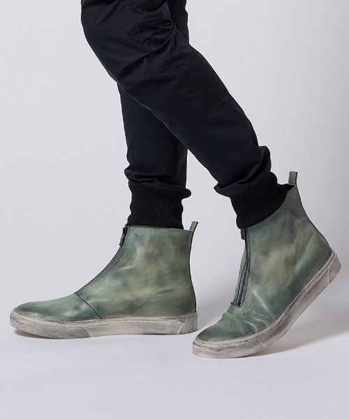 wjk（ダヴルジェイケイ）の「mko13193- front zip bootie ジップブーツ(8993 bt50h)（ブーツ・メンズ・グレー系その他/ブラック・40/42/44）」の20枚目の写真