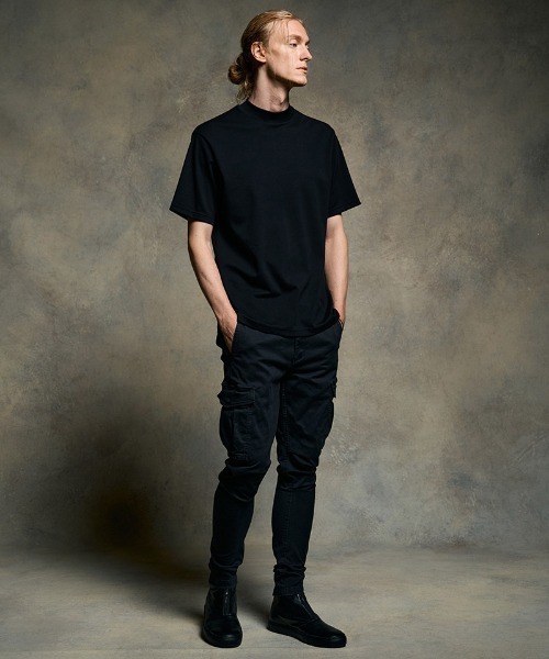 wjk（ダヴルジェイケイ）の「mko13193- front zip bootie ジップブーツ(8993 bt50h)（ブーツ・メンズ・グレー系その他/ブラック・40/42/44）」の7枚目の写真