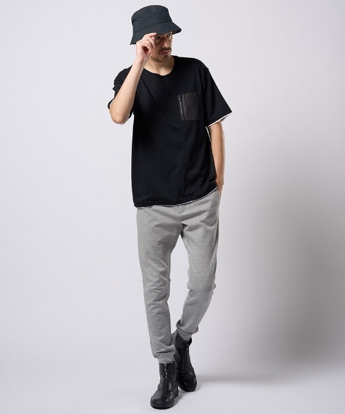 wjk（ダヴルジェイケイ）の「mko13193- front zip bootie ジップブーツ(8993 bt50h)（ブーツ・メンズ・グレー系その他/ブラック・40/42/44）」の11枚目の写真