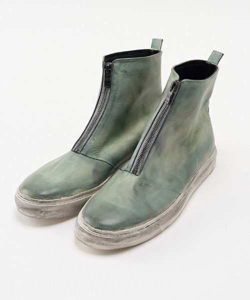 wjk（ダヴルジェイケイ）の「mko13193- front zip bootie ジップブーツ(8993 bt50h)（ブーツ・メンズ・グレー系その他/ブラック・40/42/44）」の13枚目の写真