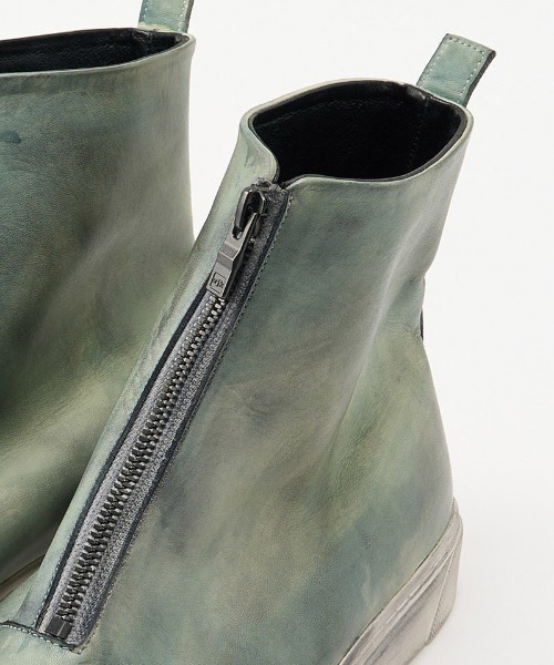 wjk（ダヴルジェイケイ）の「mko13193- front zip bootie ジップブーツ(8993 bt50h)（ブーツ・メンズ・グレー系その他/ブラック・40/42/44）」の14枚目の写真