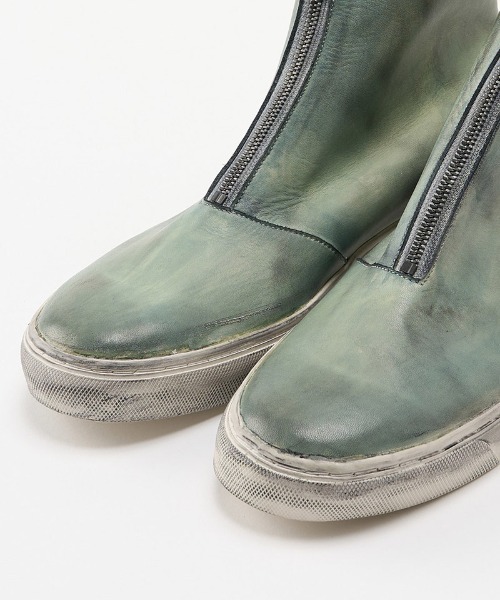 wjk（ダヴルジェイケイ）の「mko13193- front zip bootie ジップブーツ(8993 bt50h)（ブーツ・メンズ・グレー系その他/ブラック・40/42/44）」の15枚目の写真