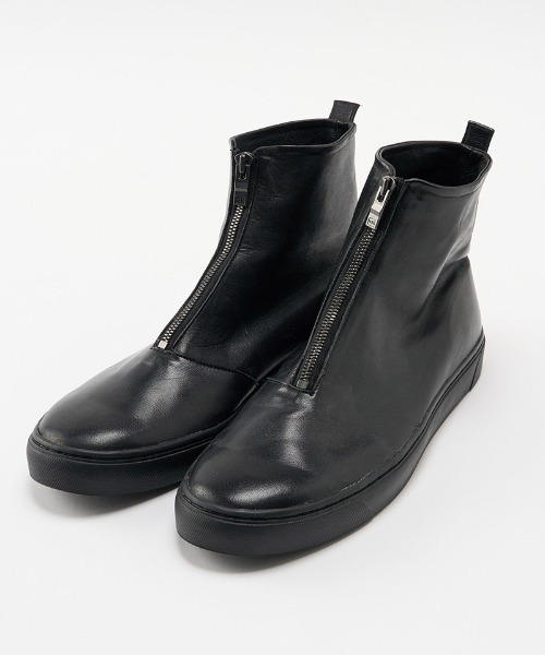 wjk（ダヴルジェイケイ）の「mko13193- front zip bootie ジップブーツ(8993 bt50h)（ブーツ・メンズ・グレー系その他/ブラック・40/42/44）」の16枚目の写真