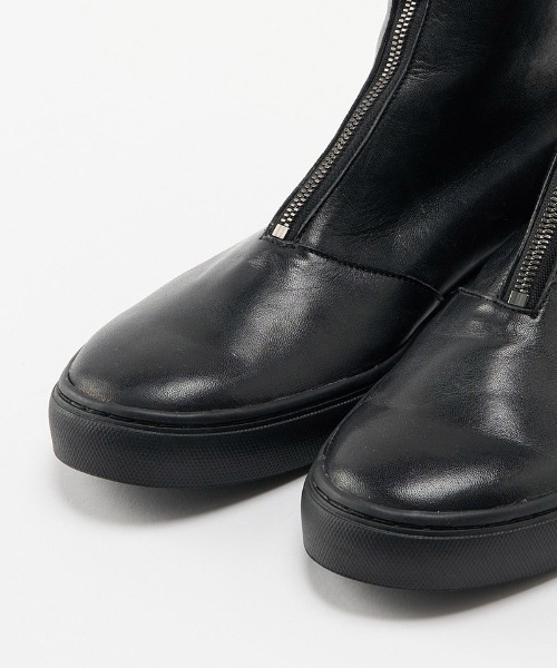 wjk（ダヴルジェイケイ）の「mko13193- front zip bootie ジップブーツ(8993 bt50h)（ブーツ・メンズ・グレー系その他/ブラック・40/42/44）」の18枚目の写真
