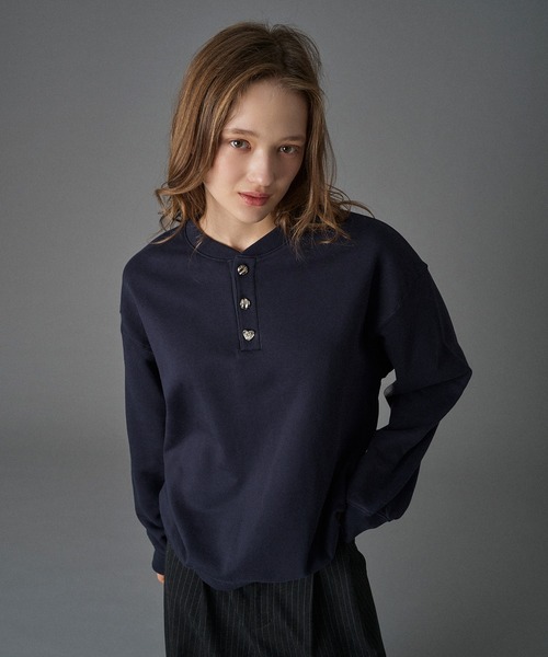 専用【未使用級】HYS'S BANDANA柄 ヘンリーネックスウェット HYSTERIC GLAMOUR（ヒステリックグラマー）の「HYS'S BANDANA柄