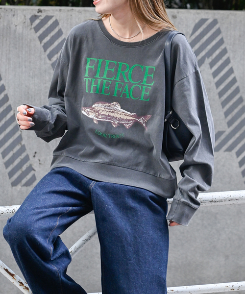 OUTDOOR PRODUCTS(アウトドアプロダクツ)の「SCREEN STARS ex ピグメントロンT(Tシャツ/カットソー・レディース・ブラウン・FREE)」の8枚目の写真
