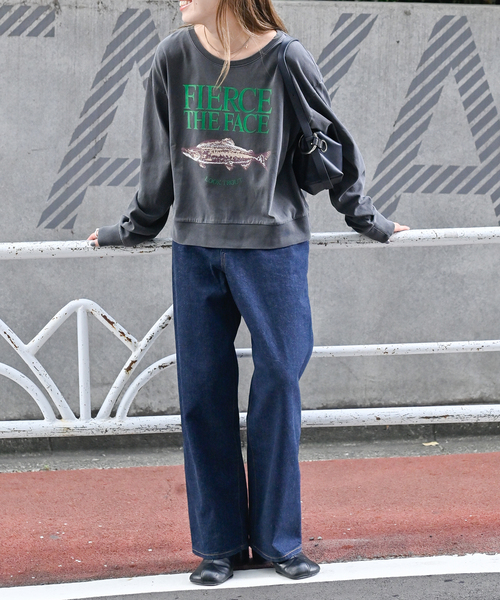 OUTDOOR PRODUCTS(アウトドアプロダクツ)の「SCREEN STARS ex ピグメントロンT(Tシャツ/カットソー・レディース・ブラウン・FREE)」の12枚目の写真