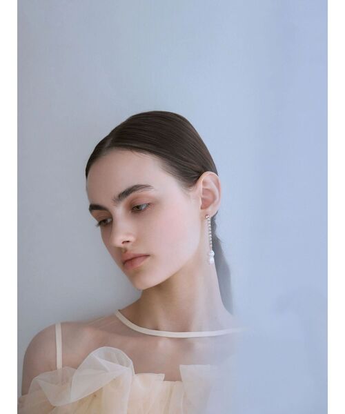 LAGUNAMOON(ラグナムーン)の「LADYボリュームチュールジャガードドレス(ドレス・レディース・イエロー/ミント/ブラック・SMALL/MEDIUM)」の15枚目の写真