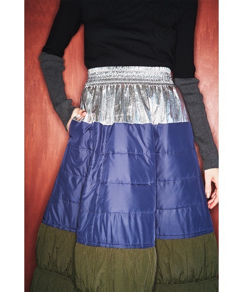 セール】PADDING A LINE SK（スカート）｜OMMO（オーエムエムオー）の