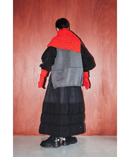 スカート OMMO PADDING A LINE SK OMMO ONLINE STORE / PADDING A LINE SK