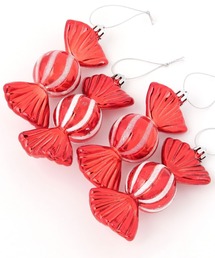 niko and...(ニコアンド)の【2025Xmas】プラスチックキャンディーオーナメント4個入り(インテリア雑貨)