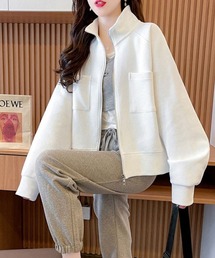 SallyLunn（サリーラン）の「スタンドカラーポケットブルゾン（ブルゾン）」