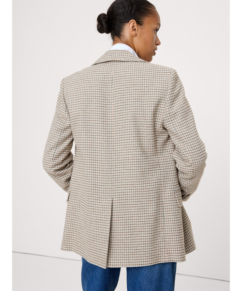 Banana Republic(バナナリパブリック)の「ボーイフレンド イタリアン フランネル ブレザー(テーラードジャケット・レディース・ブラウン・S/M/XS/L)」の3枚目の写真