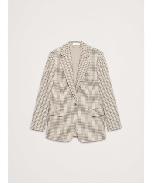 Banana Republic(バナナリパブリック)の「ボーイフレンド イタリアン フランネル ブレザー(テーラードジャケット・レディース・ブラウン・S/M/XS/L)」の6枚目の写真