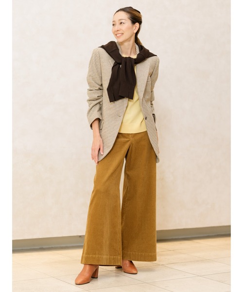 Banana Republic(バナナリパブリック)の「ボーイフレンド イタリアン フランネル ブレザー(テーラードジャケット・レディース・ブラウン・S/M/XS/L)」の2枚目の写真