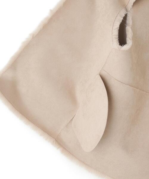 Risley(リズレー)の「Risley/リズレー/ラビットファー風ベスト(その他アウター・レディース・ベージュ/グレー・F)」の18枚目の写真