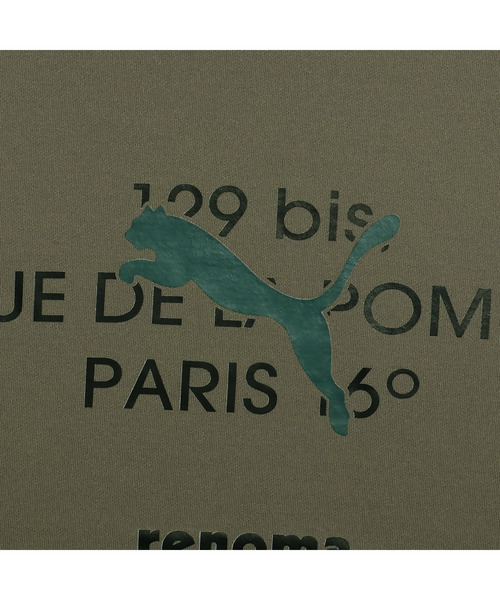 PUMA(プーマ)の「PUMA プーマ メンズ ゴルフ PUMA x renoma golf プリント ハイネック スウェット R(スウェット・メンズ・ブラック/ピンク系その他・LARGE/X-LARGE/MEDIUM/SMALL)」の12枚目の写真