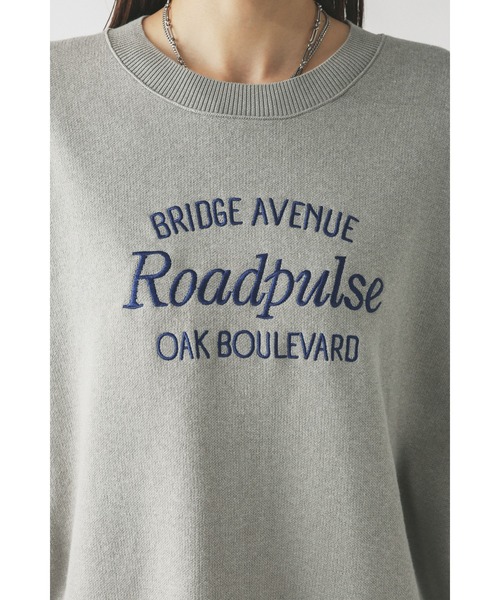 GLOBAL WORK（グローバルワーク）の「スウェットライククループルオーバー/571350（スウェット・レディース・グレー/グリーン系その他6/マスタード/ネイビー/ワインレッド/ホワイト系その他3/グレー系その他/ダークブラウン・LARGE/MEDIUM/SMALL）」の11枚目の写真