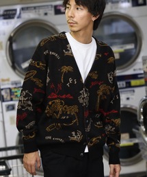The Endless Summer（エンドレスサマー）の「【WEB / FLAG SHOP限定】ALOHA JQ KNIT CARDIGAN / ニットカーディガン（ニット/セーター）」
