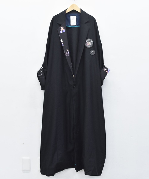 STOF（ストフ）の「PEDESTRIAN LIGHT COAT（チェスターコート・メンズ・ナチュラル/ブラック・S/M）」の11枚目の写真