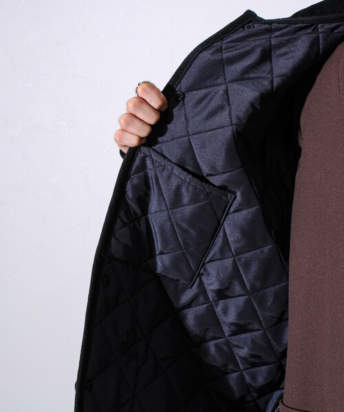 Traditional Weatherwear（トラディショナルウェザーウェア）の「【Traditional Weatherwear】WAVERLY/ウェーバリー ウールサキソニー（ブルゾン・メンズ・ブラック/ダークネイビー・38/42/40）」の18枚目の写真