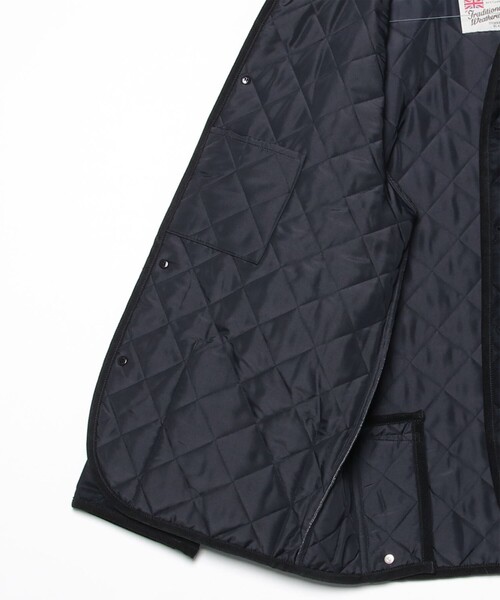 Traditional Weatherwear（トラディショナルウェザーウェア）の「【Traditional Weatherwear】WAVERLY/ウェーバリー ウールサキソニー（ブルゾン・メンズ・ブラック/ダークネイビー・38/42/40）」の21枚目の写真