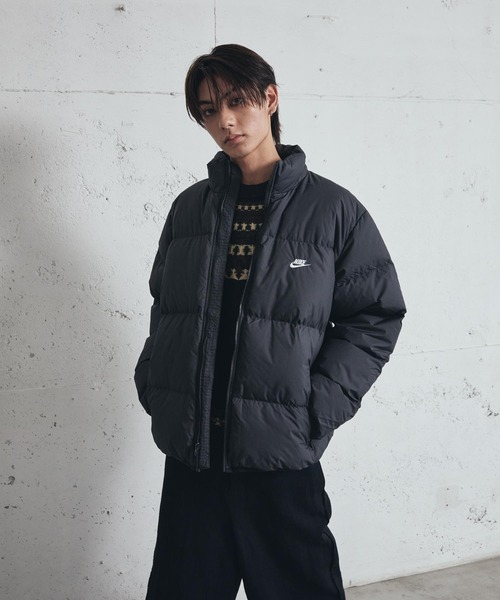 【美品】NIKE / ナイキ｜ダウンジャケット Lサイズ Lサイズ 定価26950円 ナイキ ダウンコート ロングコート ベンチ