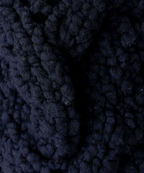 Rouge vif la cle（ルージュヴィフラクレ）の「【IRONING / アイロニング】ケーブルニットカーディガン/cable rough cd/ニット/カーディガン/羽織り【WEB限定】（ニット/セーター・レディース・ダークネイビー/オフホワイト・フリー）」の14枚目の写真