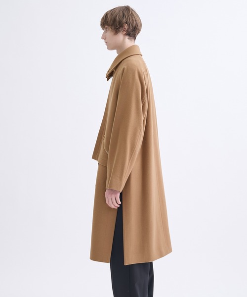 セール】【CULLNI】別注 Soutien Collar Tie Locken coat/別注 ステン