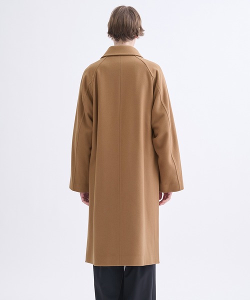 CULLNI（クルニ）の「【CULLNI】別注 Soutien Collar Tie Locken coat/別注 ステンカラーコート（ステンカラーコート・メンズ・ブラック/ベージュ/ネイビー・1/2）」の6枚目の写真