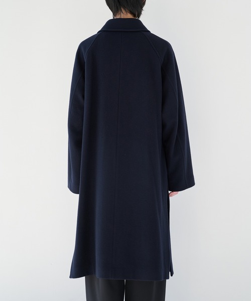 セール】【CULLNI】別注 Soutien Collar Tie Locken coat/別注 ステン