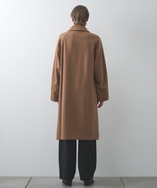 セール】【CULLNI】別注 Soutien Collar Tie Locken coat/別注 ステン