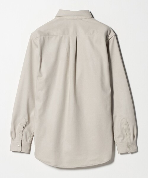 A DAY IN THE LIFE UNITED ARROWS（アデイインザライフユナイテッドアローズ）の「ホームスパン ジャージー ベーシックシャツ＜A DAY IN THE LIFE＞（シャツ/ブラウス・メンズ・オフホワイト/グレー系/モカ・M/L/S）」の15枚目の写真