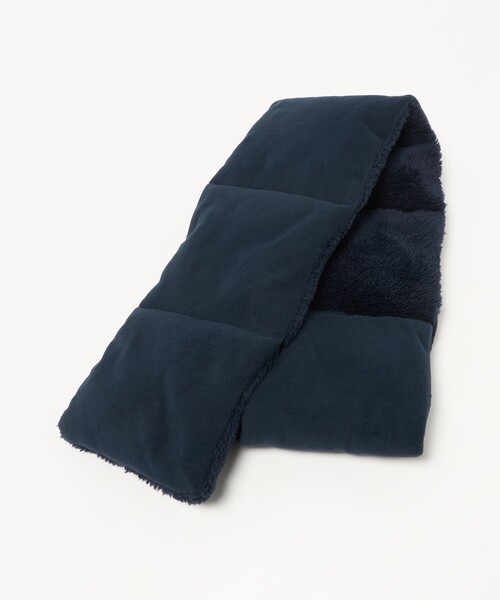 green label relaxing(グリーンレーベルリラクシング)の「ダブルフェイスマフラー / キッズ(マフラー・キッズ・グレー系/オリーブ/ネイビー・FREE)」の1枚目の写真