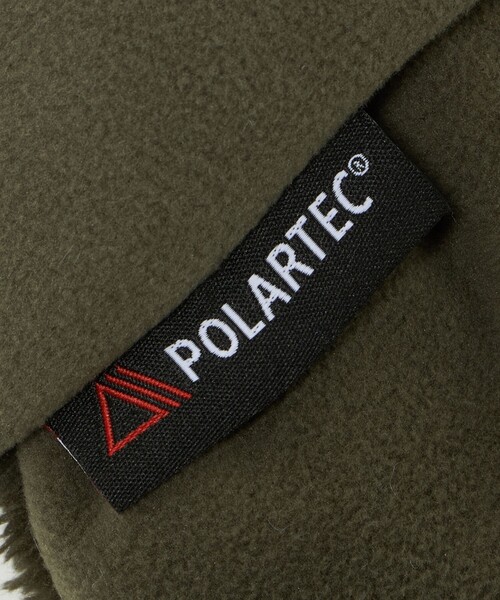 green label relaxing(グリーンレーベルリラクシング)の「ダブルフェイスマフラー / キッズ(マフラー・キッズ・グレー系/オリーブ/ネイビー・FREE)」の12枚目の写真