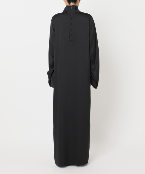 CITYSHOP（シティーショップ）の「HIGH NECK SATIN DRESS：ワンピース（ワンピース・レディース・ブラック・36/38）」の19枚目の写真