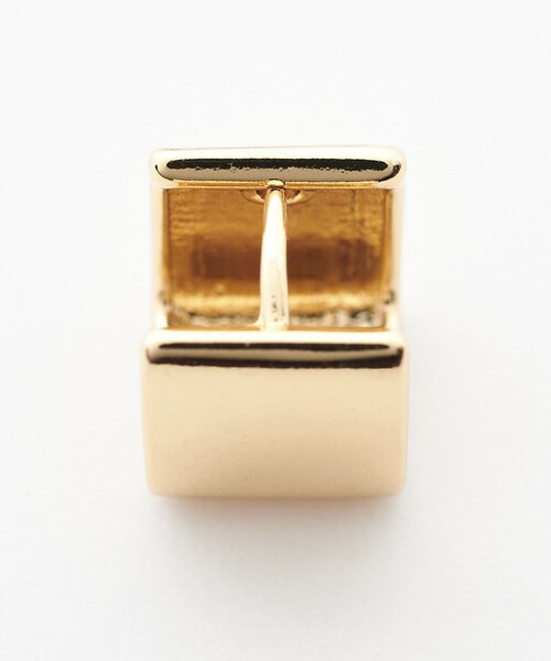 green label relaxing（グリーンレーベルリラクシング）の「【WEB限定】スクエアクリップ フープピアス（ピアス（両耳用）・レディース・シルバー/ゴールド・FREE）」の16枚目の写真