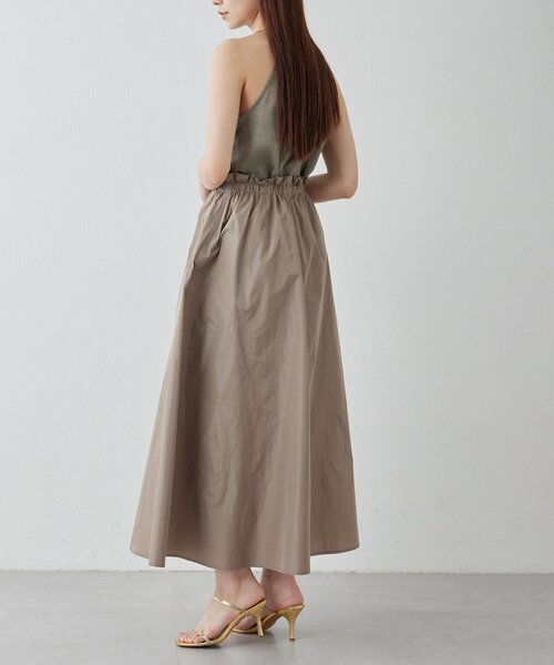 Drawing Numbers（ドローイング ナンバーズ）の「【Drawing Numbers】タフタギャザースカート（スカート・レディース・ベージュ/カーキ/ブラック・38）」の15枚目の写真