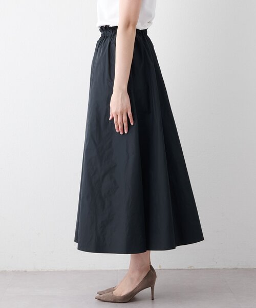 Drawing Numbers（ドローイング ナンバーズ）の「【Drawing Numbers】タフタギャザースカート（スカート・レディース・ベージュ/カーキ/ブラック・38）」の20枚目の写真