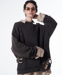 JOSE MOON | MOCHI DAMEGE SWEAT/モチダメージスウェット(スウェット)