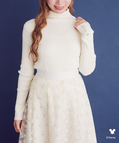 ミッキー/リブニットタートルネック（ニット/セーター）｜Disney