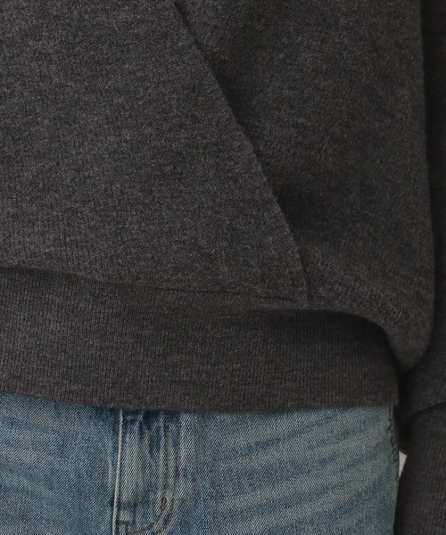 GLOBAL WORK（グローバルワーク）の「MATINEE LINE/ウール混カシュクールVネックプルオーバー/611154（ニット/セーター・レディース・ブラウン/チャコール/グレイッシュベージュ・MEDIUM/LARGE）」の13枚目の写真