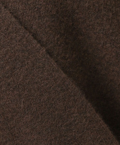 GLOBAL WORK（グローバルワーク）の「MATINEE LINE/ウール混カシュクールVネックプルオーバー/611154（ニット/セーター・レディース・ブラウン/チャコール/グレイッシュベージュ・MEDIUM/LARGE）」の15枚目の写真