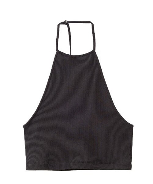 CLANE（クラネ）の「【CLANE/クラネ】HALTER BUSTIER SET TEE/ホルタービスチェセットT（Tシャツ/カットソー・レディース・アイボリー/ダークグレー/パープル・1）」の11枚目の写真