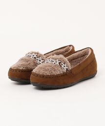 【Bridget Birkin】ラインスタームートンシューズ(51617B)