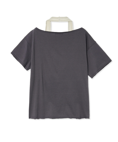 Midnight Move(ミッドナイトムーブ)の「set 89 t (dark grey)(Tシャツ/カットソー・レディース・その他・FREE)」の3枚目の写真