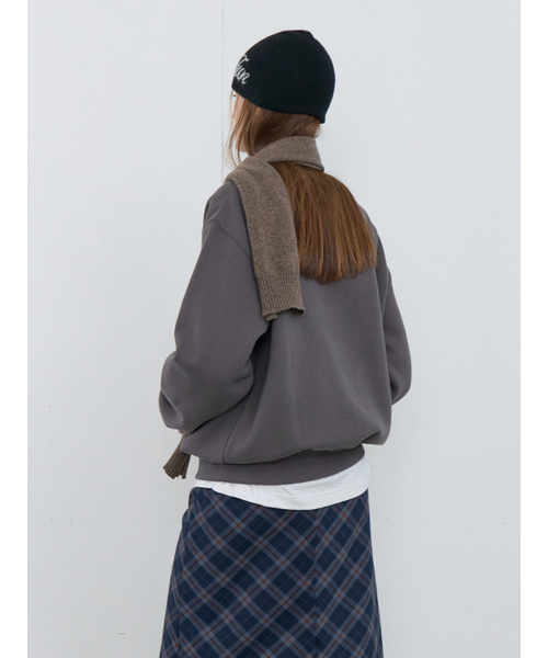 Kijun（キジュン）の「New Standard Pullover UNISEX Charcoal（スウェット・レディース・その他・SMALL/MEDIUM）」の8枚目の写真