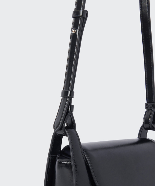 MUSINSA STANDARD WOMAN（ムシンサスタンダードウーマン）の「ウィメンズハーフムーンクロスバッグ[ブラック]（メッセンジャーバッグ・レディース・その他・FREE）」の8枚目の写真