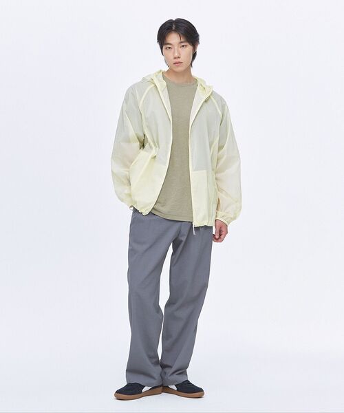 MUSINSA STANDARD（ムシンサスタンダード）の「リネンブレンドリラックスクルーネックTシャツ[セージ]（Tシャツ/カットソー・メンズ・その他・LARGE/MEDIUM/SMALL/X-LARGE/XX-LARGE）」の7枚目の写真