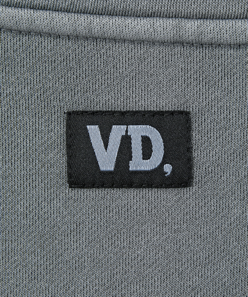 Verdnt（バーダント）の「ガーメントダイ ハーフジップ フリース スウェット Tシャツ [グレー]（スウェット・レディース・その他・SMALL/MEDIUM/LARGE）」の12枚目の写真